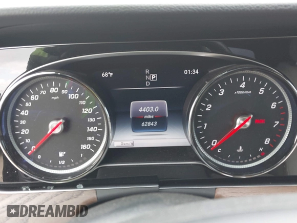 2018 Mercedes-Benz E 300 with VIN WDDZF4JBXJA477047, listed as a IAAI auction lot 42075763 with 62,843 mi miles and . Bid and sale history available at DreamBid. Image 7.