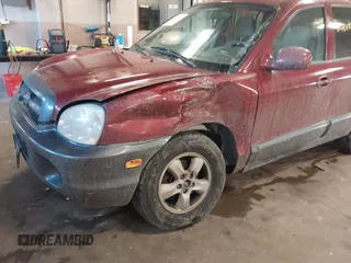 2005 Hyundai Santa Fe GLS with VIN KM8SC73EX5U935778, listed as a IAAI auction lot 41401893 with 248,365 mi miles. Bid and sale history available at carsss.com. Image 6.