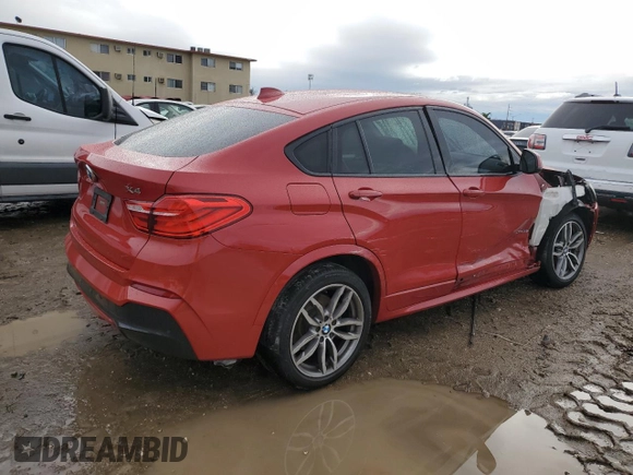 2016 BMW X4 xDrive35i with VIN 5UXXW5C53G0N92133, listed as a Copart auction lot 81996433 with 80,664 mi miles. Bid and sale history available at carsss.com. Image 3.