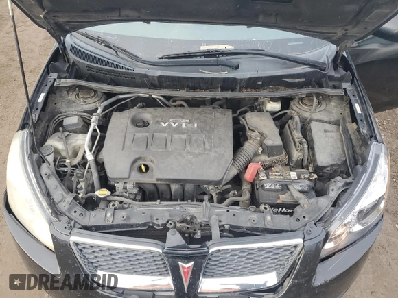 2009 Pontiac Vibe w/1SA with VIN 5Y2SP67859Z434555, listed as a Copart auction lot 82453704 with 189,598 mi miles and Clean Title. Bid and sale history available at carsss.com. Image 12.