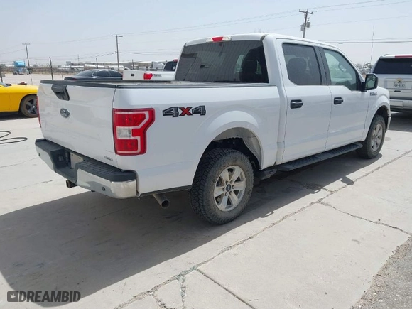2018 Ford F-150 XL with VIN 1FTEW1EG0JKF15604, listed as a IAAI auction lot 41937885 with 141,864 mi miles. Bid and sale history available at carsss.com. Image 4.
