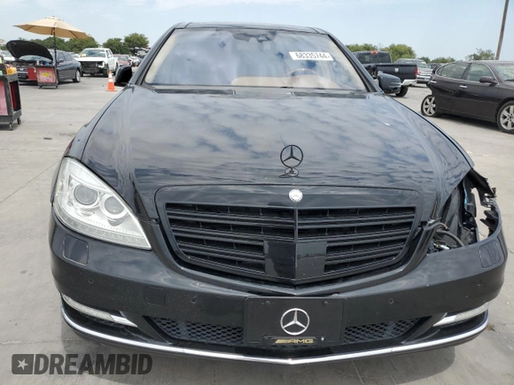 2010 Mercedes-Benz S 400 with VIN WDDNG9FB3AA301975, listed as a Copart auction lot 68335744 with 72,948 mi miles and Salvage Title. Bid and sale history available at DreamBid. Image 5.