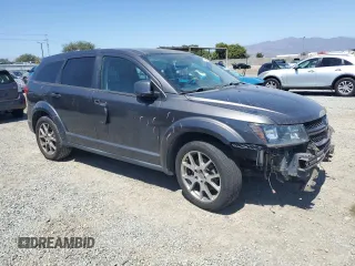 2016 Dodge Journey R/T with VIN 3C4PDCEG2GT218609, listed as a Copart auction lot 64318115 with Not provided miles and Salvage title. Bid and sale history available at DreamBid. Image 4.