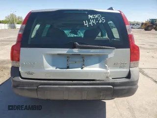 2004 Volvo V70 XC Cross Country with VIN YV1SZ59H141135325, listed as a Copart auction lot 55611375 with Not provided miles and Salvage title. Bid and sale history available at DreamBid. Image 6.