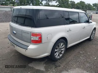 2011 Ford Flex Limited with VIN 2FMGK5DC9BBD36219, listed as a IAAI auction lot 42023656 with 182,335 mi miles. Bid and sale history available at carsss.com. Image 4.