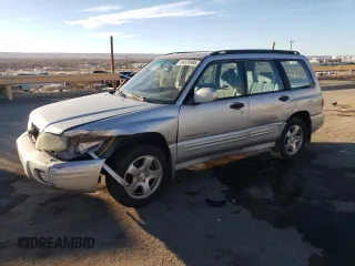 2001 Subaru Forester S w/Premium Pkg with VIN JF1SF65681H759804, listed as a Copart auction lot 46639995 with 178,529 mi miles and Salvage Title. Bid and sale history available at carsss.com. Image 1.