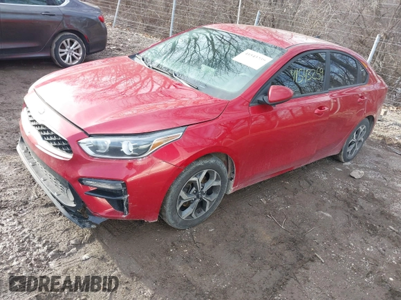 2020 Kia Forte LXS with VIN 3KPF24AD6LE222809, listed as a IAAI auction lot 41543259 with 147,978 mi miles. Bid and sale history available at carsss.com. Image 18.