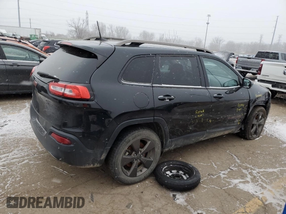 2016 Jeep Cherokee 75th Anniversary with VIN 1C4PJMCB4GW271456, listed as a Copart auction lot 87192984 with 126,184 mi miles and Clean Title. Bid and sale history available at carsss.com. Image 3.