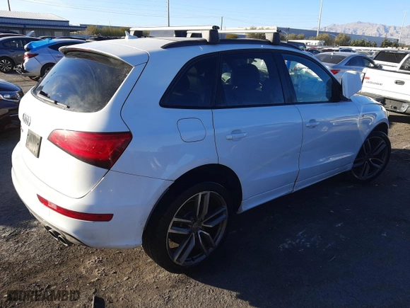 2015 Audi SQ5 Premium Plus with VIN WA1CGAFP4FA126605, listed as a Copart auction lot 71654562 with 74,819 mi miles. Bid and sale history available at carsss.com. Image 3.