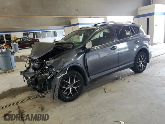 2018 Toyota RAV4 SE with VIN JTMJFREV1JD244469, listed as a Copart auction lot 62608485 with Not provided miles and Salvage title. Bid and sale history available at DreamBid. Image 1.