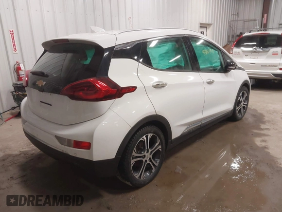 2020 Chevrolet Bolt EV Premier with VIN 1G1FZ6S03L4122065, listed as a IAAI auction lot 41528494 with 39,749 mi miles. Bid and sale history available at carsss.com. Image 4.