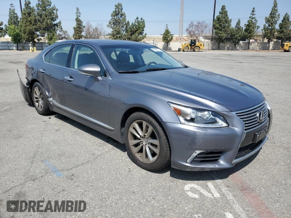 2016 Lexus LS 460 with VIN JTHBL5EF7G5140276, listed as a Copart auction lot 61060735 with 29,768 mi miles and Salvage title. Bid and sale history available at DreamBid. Image 4.