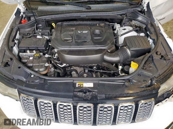 2017 Jeep Grand Cherokee Overland with VIN 1C4RJECG9HC916342, listed as a Copart auction lot 60658285 with 59,470 mi miles and Salvage title. Bid and sale history available at DreamBid. Image 11.