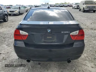 2007 BMW 3 Series 335i with VIN WBAVB73547VF53554, listed as a Copart auction lot 53083545 with 153,751 mi miles and Clean Title. Bid and sale history available at carsss.com. Image 6.