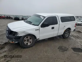 2005 Ford F-150 XL with VIN 1FTRF14W65NB44382, listed as a Copart auction lot 42992825 with 203,839 mi miles and Salvage Title. Bid and sale history available at carsss.com. Image 1.