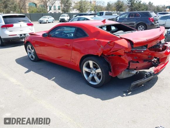 2012 Chevrolet Camaro 2LT with VIN 2G1FC1E35C9115724, listed as a IAAI auction lot 41905944 with 142,474 mi miles and . Bid and sale history available at DreamBid. Image 3.