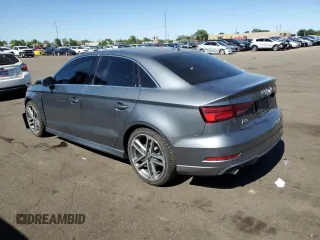 2018 Audi A3 Sedan Premium Plus with VIN WAUJ8GFF0J1030173, listed as a Copart auction lot 58265454 with 85,404 mi miles and Salvage Title. Bid and sale history available at carsss.com. Image 2.
