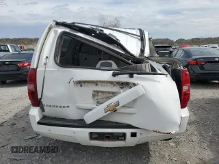 2007 Chevrolet Suburban LTZ with VIN 1GNFK16Y57R256445, listed as a Copart auction lot 50966135 with 0 mi miles and Salvage Title. Bid and sale history available at carsss.com. Image 6.