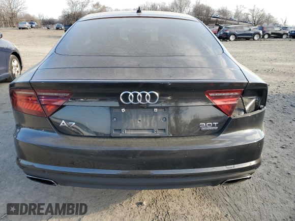 2016 Audi A7 3.0 Premium Plus with VIN WAUWGAFC4GN008691, listed as a Copart auction lot 80974753 with 114,983 mi miles. Bid and sale history available at carsss.com. Image 6.