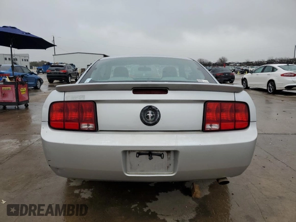 2009 Ford Mustang with VIN 1ZVHT80N095119152, listed as a Copart auction lot 44605345 with 108,828 mi miles and Salvage Title. Bid and sale history available at carsss.com. Image 6.