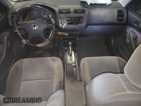 2004 Honda Civic VP with VIN 2HGES163X4H532799, listed as a Copart auction lot 41648295 with 294,575 mi miles and Salvage Title. Bid and sale history available at DreamBid. Image 8.
