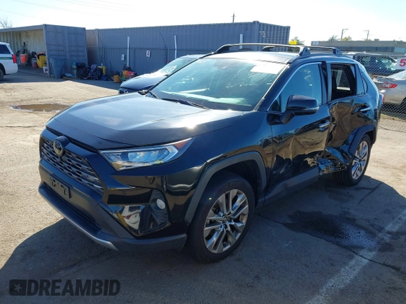 2019 Toyota RAV4 Limited with VIN JTMN1RFV5KD506624, listed as a IAAI auction lot 41657432 with 93,416 mi miles. Bid and sale history available at carsss.com. Image 18.