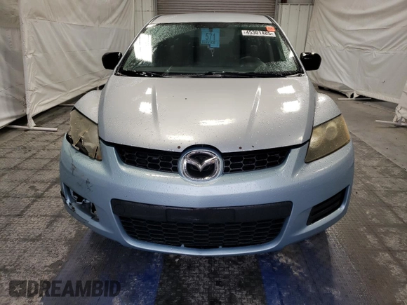 2007 Mazda CX-7 Sport with VIN JM3ER293670129222, listed as a Copart auction lot 45301485 with 169,509 mi miles and Salvage Title. Bid and sale history available at carsss.com. Image 5.