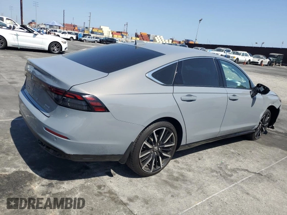 2024 Honda Accord Touring with VIN 1HGCY2F85RA002138, listed as a Copart auction lot 62547155 with Not provided miles and Salvage title. Bid and sale history available at DreamBid. Image 3.