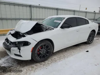 2017 Dodge Charger SXT with VIN 2C3CDXJG5HH568066, listed as a Copart auction lot 88528725 with 65,283 mi miles and Salvage Title. Bid and sale history available at carsss.com. Image 1.