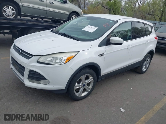 2013 Ford Escape SE with VIN 1FMCU9G98DUD55700, listed as a IAAI auction lot 42035531 with 189,010 mi miles. Bid and sale history available at carsss.com. Image 2.