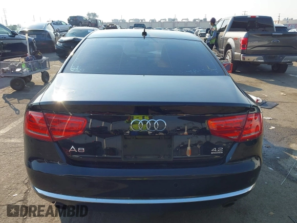 2011 Audi A8 with VIN WAUAVAFD6BN023937, listed as a IAAI auction lot 41288464 with 158,127 mi miles and . Bid and sale history available at DreamBid. Image 16.