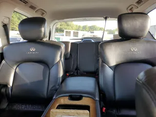 2012 Infiniti QX56 7-passenger with VIN JN8AZ2NF4C9519253, listed as a Copart auction lot 75007404 with 192,551 mi miles and Salvage Title. Bid and sale history available at carsss.com. Image 10.