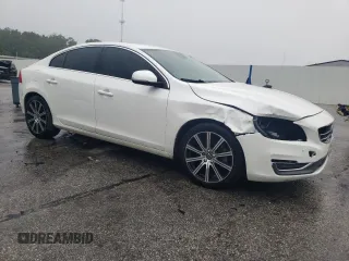 2017 Volvo S60 Inscription with VIN LYV402HK6HB134979, listed as a Copart auction lot 60678015 with 127,688 mi miles and Salvage title. Bid and sale history available at DreamBid. Image 4.