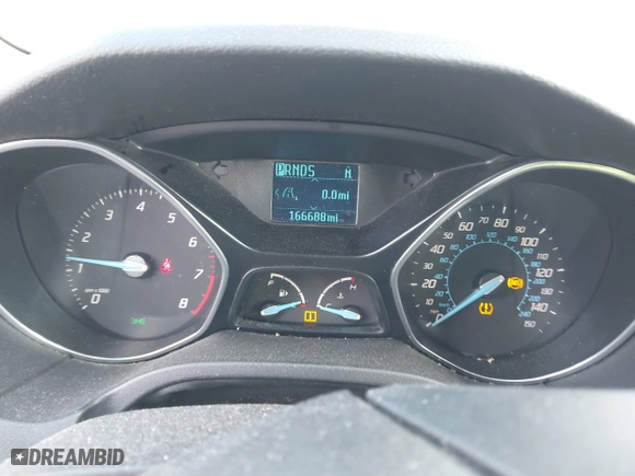 2012 Ford Focus SE with VIN 1FAHP3K27CL311240, listed as a IAAI auction lot 42029992 with 166,688 mi miles. Bid and sale history available at carsss.com. Image 7.
