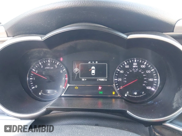 2014 Kia Optima SXL Turbo with VIN 5XXGR4A60EG351334, listed as a IAAI auction lot 41513606 with 174,382 mi miles and . Bid and sale history available at DreamBid. Image 7.