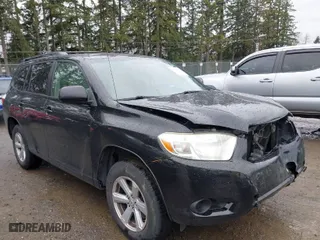 2008 Toyota Highlander with VIN JTEES41A882023486, listed as a IAAI auction lot 41874249 with 190,905 mi miles. Bid and sale history available at carsss.com. Image 1.