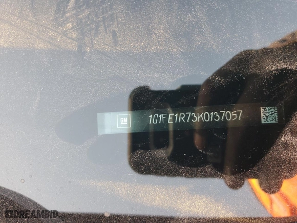 2019 Chevrolet Camaro 1SS with VIN 1G1FE1R73K0137057, listed as a Copart auction lot 86335504 with 33,960 mi miles and Salvage Title. Bid and sale history available at carsss.com. Image 14.