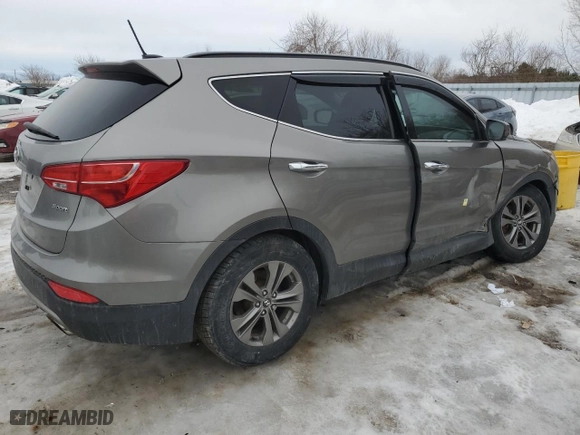 2013 Hyundai Santa Fe GL with VIN 5XYZT3LB9DG023273, listed as a Copart auction lot 45894415 with 213,916 mi miles and Clean Title. Bid and sale history available at carsss.com. Image 3.