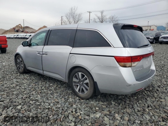 2015 Honda Odyssey Touring Elite with VIN 5FNRL5H99FB019686, listed as a Copart auction lot 53209595 with 72,046 mi miles and Clean title. Bid and sale history available at DreamBid. Image 2.