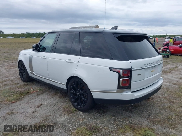 2021 Land Rover Range Rover Westminster with VIN SALGS2RU0MA446717, listed as a IAAI auction lot 40530004 with Not provided miles and . Bid and sale history available at DreamBid. Image 3.