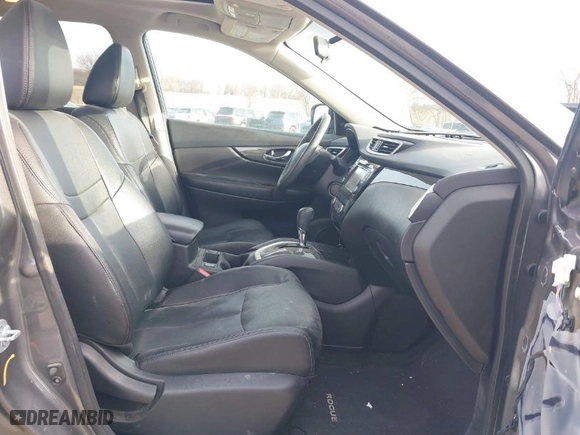 2016 Nissan Rogue SV with VIN 5N1AT2MV3GC818436, listed as a IAAI auction lot 41858099 with 124,176 mi miles. Bid and sale history available at carsss.com. Image 5.