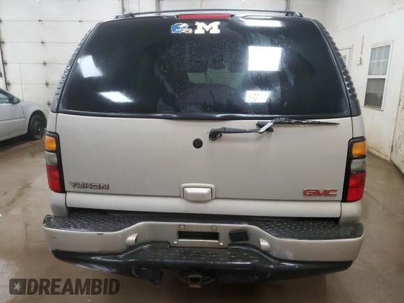 2005 GMC Yukon Denali z VIN 1GKEK63U45J222600, wystawiony jako Copart lot #51329775 z przebiegiem 287 293 mil mil oraz Czysty tytuł • Clean title. Historia ofert i sprzedaży dostępna na DreamBid. Obrazek 6.