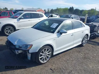 2016 Audi A3 2.0T Premium Plus with VIN WAUJ8GFF5G1048922, listed as a IAAI auction lot 42095992 with 136,070 mi miles. Bid and sale history available at carsss.com. Image 2.