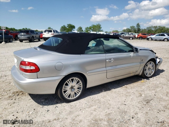2004 Volvo C70 with VIN YV1NC62D14J041585, listed as a Copart auction lot 55358054 with 92,636 mi miles and Clean Title. Bid and sale history available at carsss.com. Image 3.