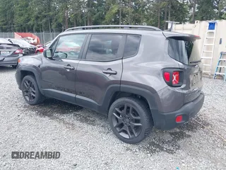 2021 Jeep Renegade Latitude with VIN ZACNJDBB8MPM77202, listed as a IAAI auction lot 42554666 with 18,489 mi miles and . Bid and sale history available at DreamBid. Image 3.