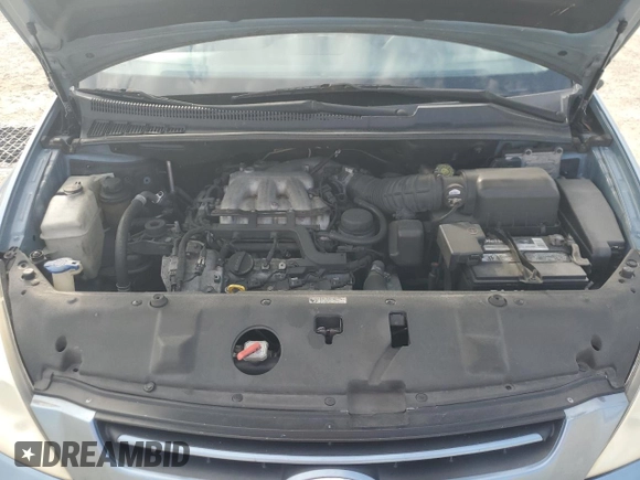 2007 Kia Sedona EX with VIN KNDMB233776171638, listed as a Copart auction lot 45663804 with 234,718 mi miles and Salvage Title. Bid and sale history available at carsss.com. Image 12.