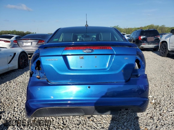 2012 Ford Fusion SE with VIN 3FAHP0HA5CR229179, listed as a Copart auction lot 52017745 with Not Provided miles and Salvage Title. Bid and sale history available at carsss.com. Image 6.