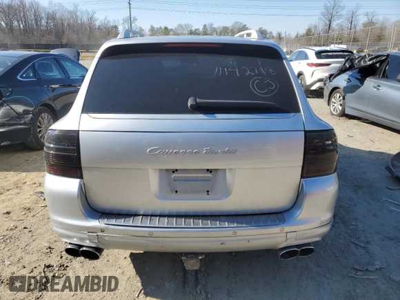 2004 Porsche Cayenne Turbo with VIN WP1AC29PX4LA94138, listed as a Copart auction lot 47389875 with 172,837 mi miles and Non repairable. Bid and sale history available at DreamBid. Image 6.