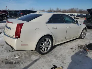 2012 Cadillac CTS Performance with VIN 1G6DL5E37C0119518, listed as a Copart auction lot 43238225 with 102,195 mi miles and Clean title. Bid and sale history available at DreamBid. Image 3.