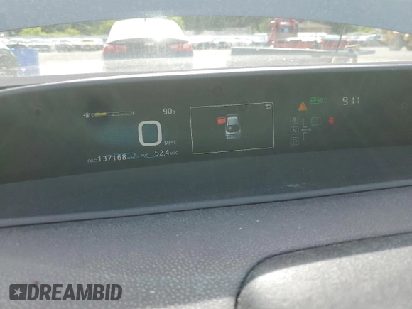 2016 Toyota Prius Four z VIN JTDKARFU4G3013895, wystawiony jako Copart lot #59995495 z przebiegiem 137 168 mil mil oraz Szkoda całkowita • Salvage title. Historia ofert i sprzedaży dostępna na DreamBid. Obrazek 9.